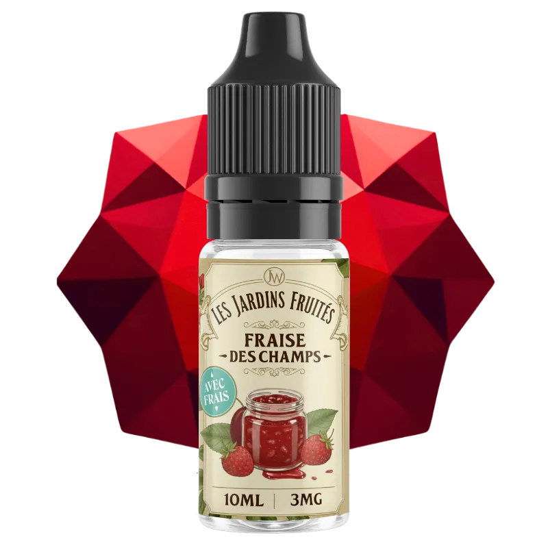 E-liquide 10ml Fraise des Champs  - J WELL