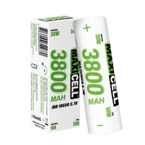 Accu 18650 MAXICELL - 3800mAh - INR 20A