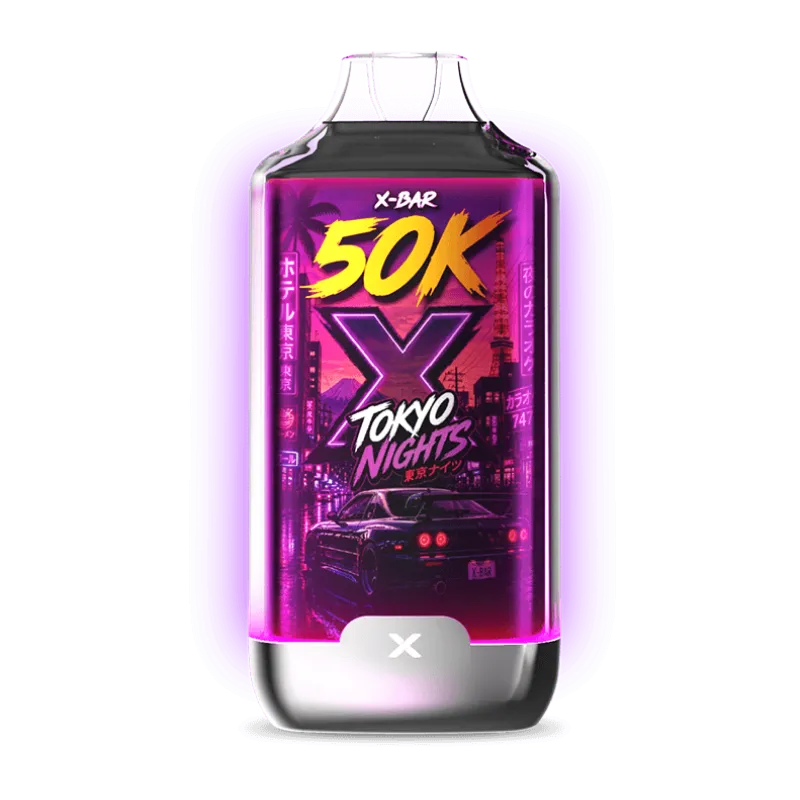 Puff Ice City 50K – Tokyo Nights  –  Rechargeable I X-Bar