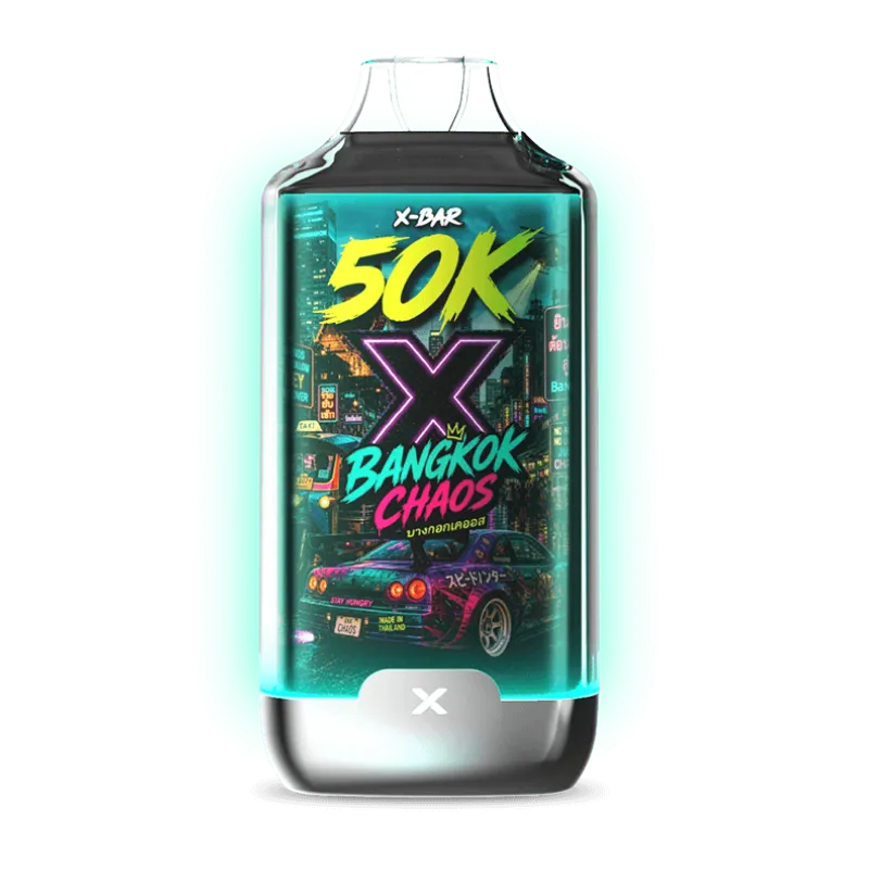 Puff Ice City 50K – Bangkok Chaos – Rechargeable I X-Bar