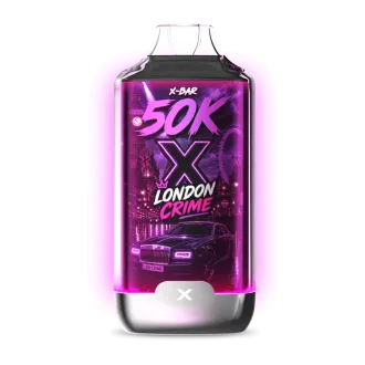 Puff Ice City 50K – London Crime  –  Rechargeable I X-Bar