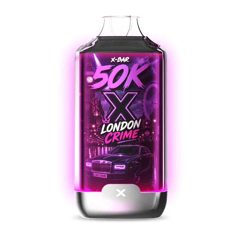 Puff Ice City 50K – London Crime  –  Rechargeable I X-Bar