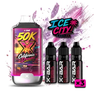 Puff Ice City 50K – California Dreams  –  Rechargeable I X-Bar