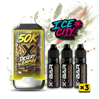 Puff Ice City 50K – Desert Empire – Rechargeable I X-Bar