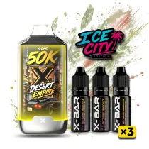 Puff Ice City 50K – Desert Empire – Rechargeable I X-Bar