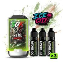 Puff Ice City 50K – Milano Mafia – Rechargeable I X-Bar