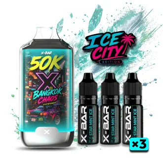 Puff Ice City 50K – Bangkok Chaos – Rechargeable I X-Bar