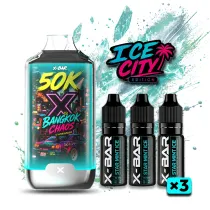 Puff Ice City 50K – Bangkok Chaos – Rechargeable I X-Bar