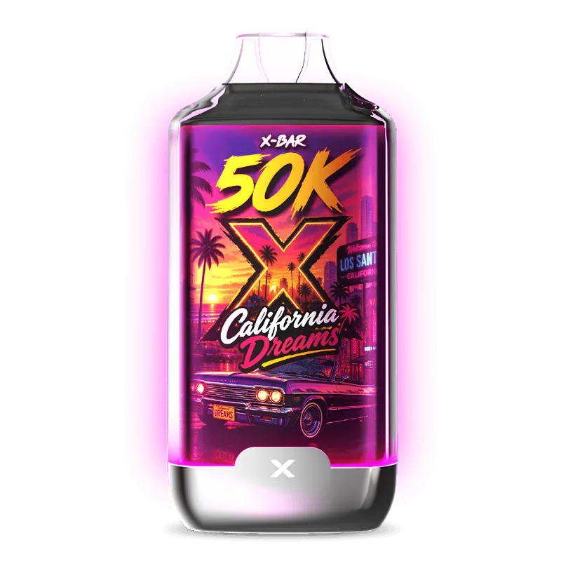 Puff Ice City 50K – California Dreams  –  Rechargeable I X-Bar