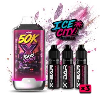 Puff Ice City 50K – Tokyo Nights  –  Rechargeable I X-Bar