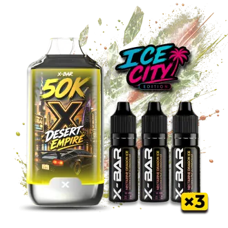 Puff Ice City 50K – Desert Empire – Rechargeable I X-Bar