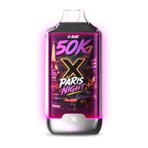 Puff Ice City 50K – Paris Night – Rechargeable I X-Bar