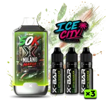Puff Ice City 50K – Milano Mafia – Rechargeable I X-Bar