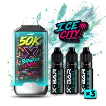 Puff Ice City 50K – Bangkok Chaos – Rechargeable I X-Bar