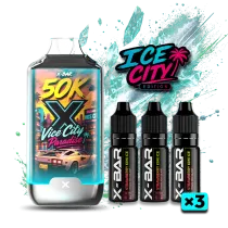 Puff Ice City 50K – Vice City Paradise  –  Rechargeable I X-Bar