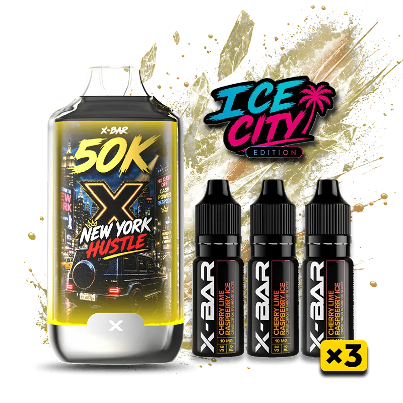 Puff Ice City 50K – New York Hustle  –  Rechargeable I X-Bar