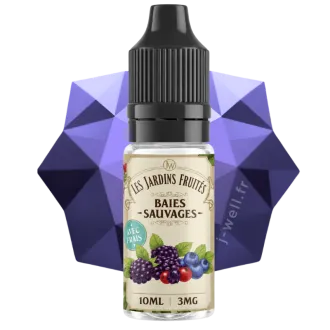 E-liquide 10ml Baies Sauvages - J WELL
