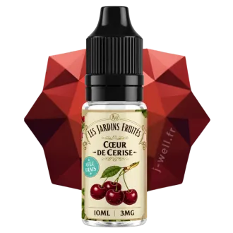 E-liquide 10ml Cœur de Cerise - J WELL
