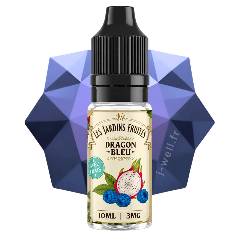 E-liquide 10ml Dragon Bleu  - J WELL
