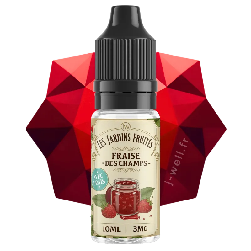 E-liquide 10ml Fraise des Champs  - J WELL