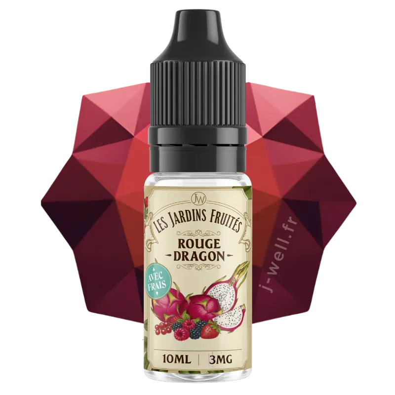 E-liquide 10ml Rouge Dragon  - J WELL