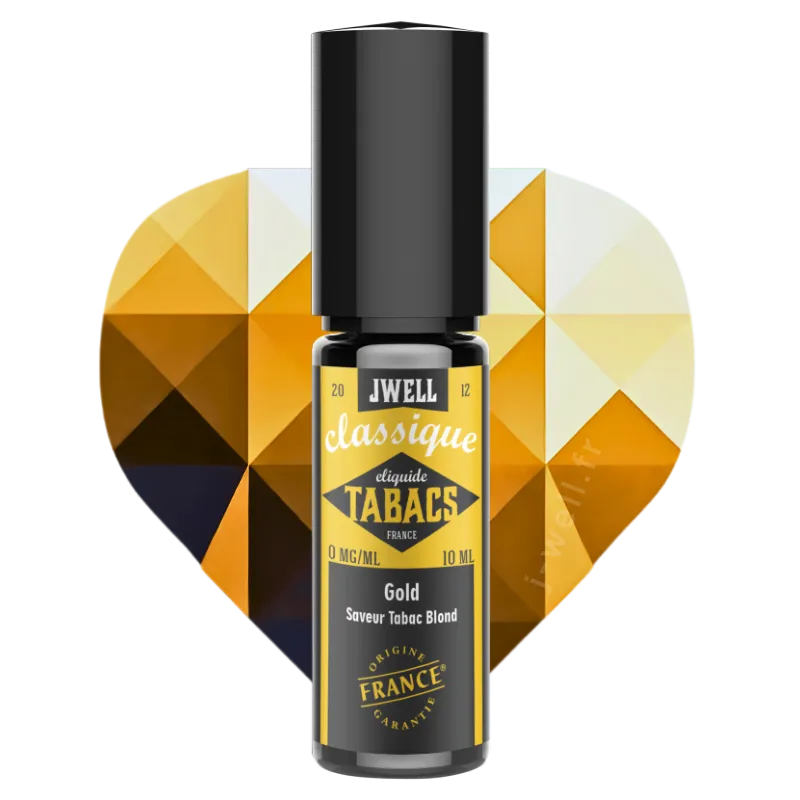 E-liquide 10ml Gold - JWELL
