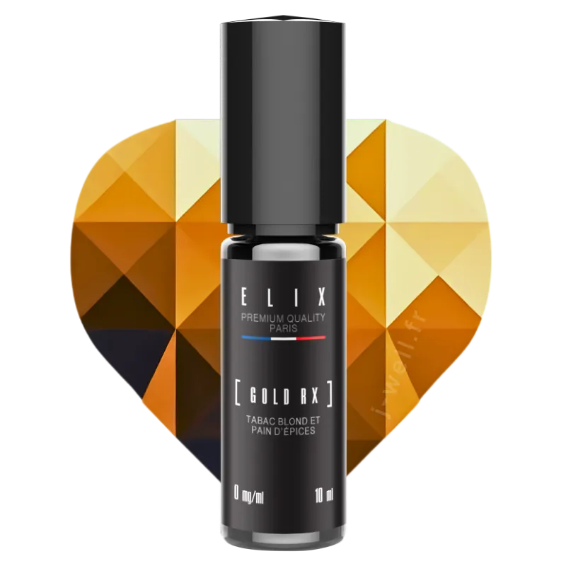 E-liquide 10ml GoldRX - Elix - J WELL