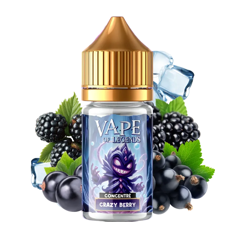 Arôme concentré 30ml Crazy Berry – Vape of Legends | Levest