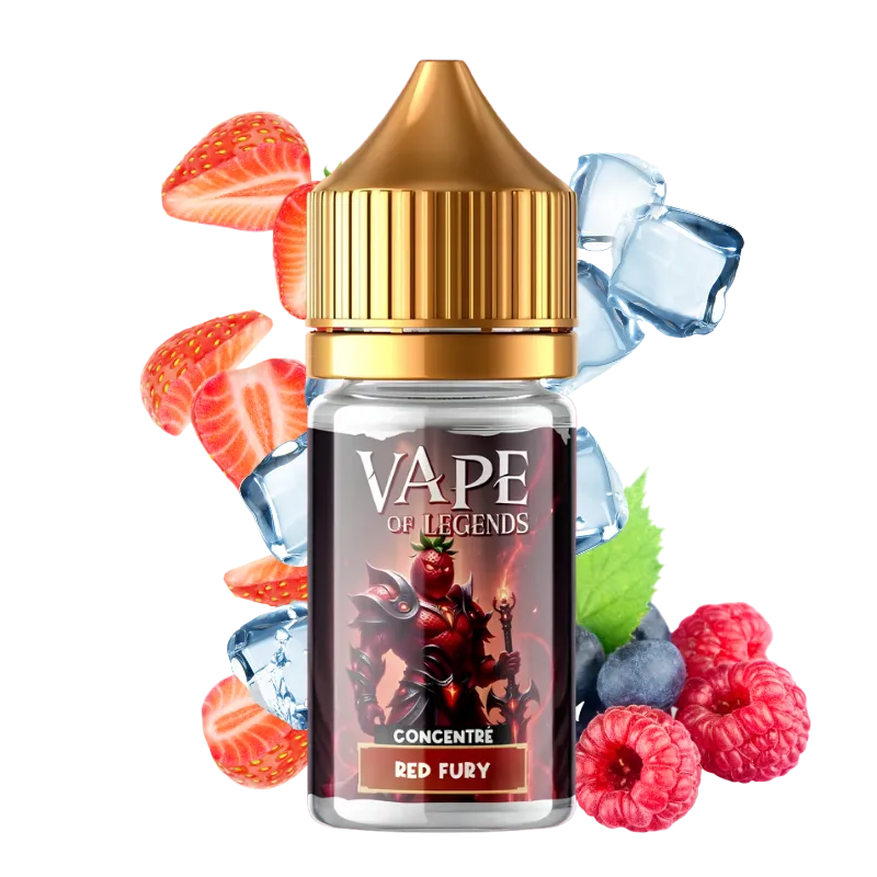 Arôme concentré 30ml Red Fury – Vape of Legends | Levest