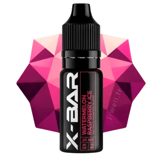 E-liquide 10ml Watermelon Raspberry Ice - X-Bar