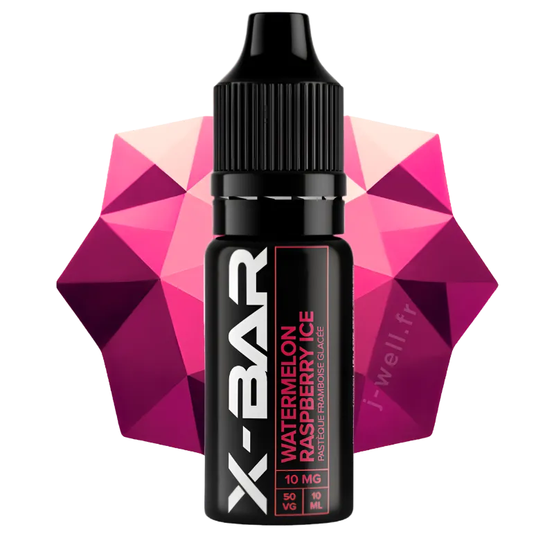 E-liquide 10ml Watermelon Raspberry Ice - X-Bar