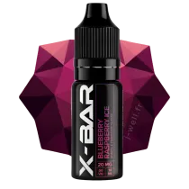 E-liquide 10ml Blueberry Raspberry Ice - X-Bar