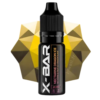 E-liquide 10ml Nectarine Dragon Ice - X-Bar