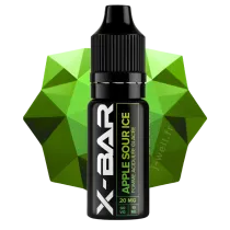 E-liquide 10ml Sour Apple Ice - X-Bar