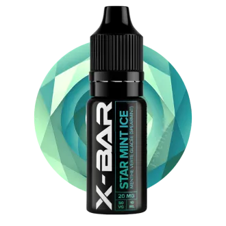E-liquide 10ml Star Mint Ice - X-Bar