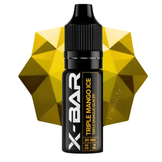 E-liquide 10ml Triple Mango Ice - X-Bar