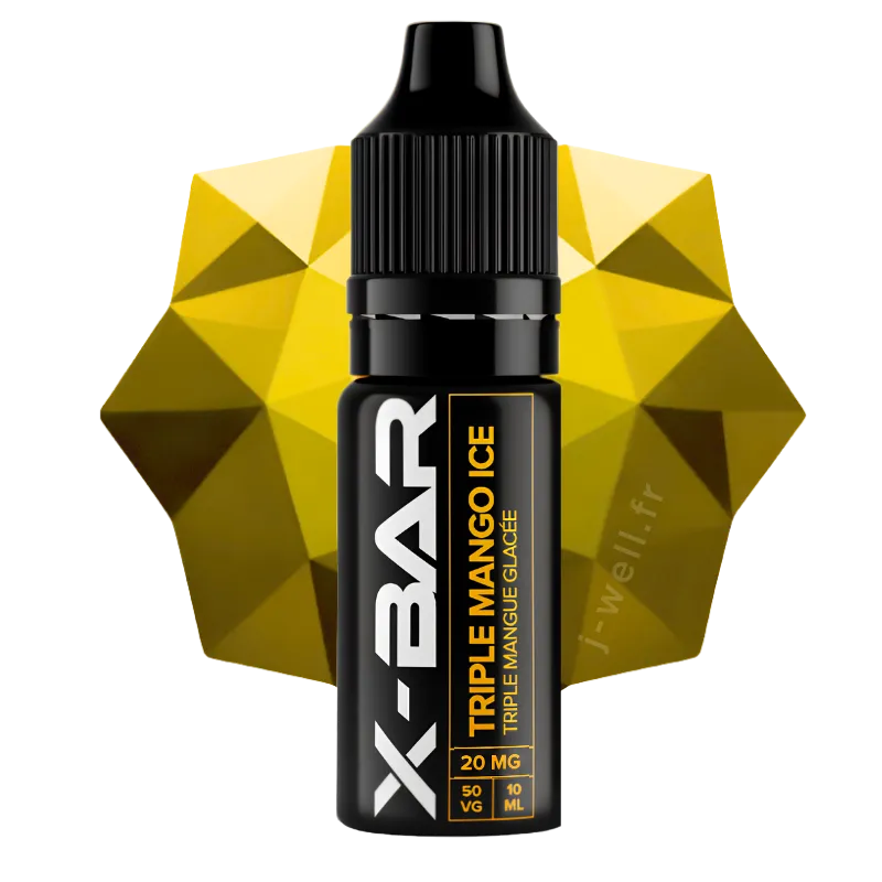 E-liquide 10ml Triple Mango Ice - X-Bar