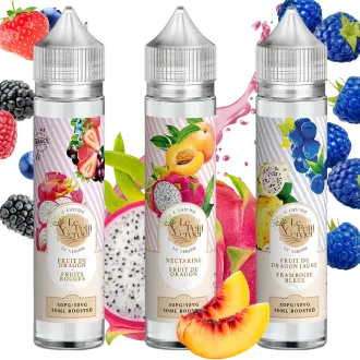 Pack de 3 e-liquides 50ml Fruit du Dragon - Le Petit Verger