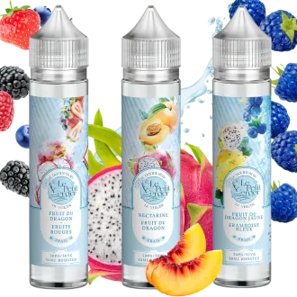 Pack de 3 e-liquides 50ml Fruit du Dragon Frais - Le Petit Verger