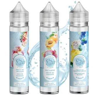 Pack de 3 e-liquides 50ml Fruit du Dragon Frais - Le Petit Verger