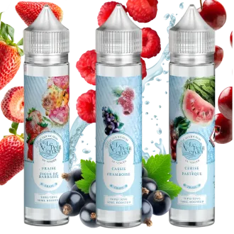 Pack de 3 e-liquides 50ml Fruits Rouges Frais - Le Petit Verger