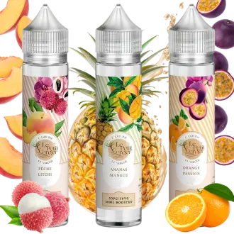 Pack de 3 e-liquides 50ml Fruits Exotiques - Le Petit Verger