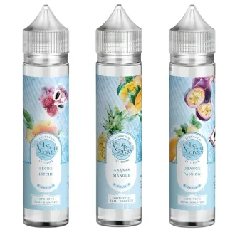 Pack de 3 e-liquides 50ml Fruits Exotiques Frais - Le Petit Verger