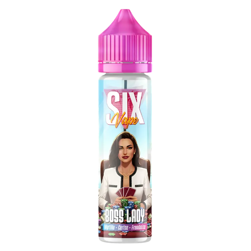 E-Liquide 50ml Boss Lady  – Six Vape | Levest