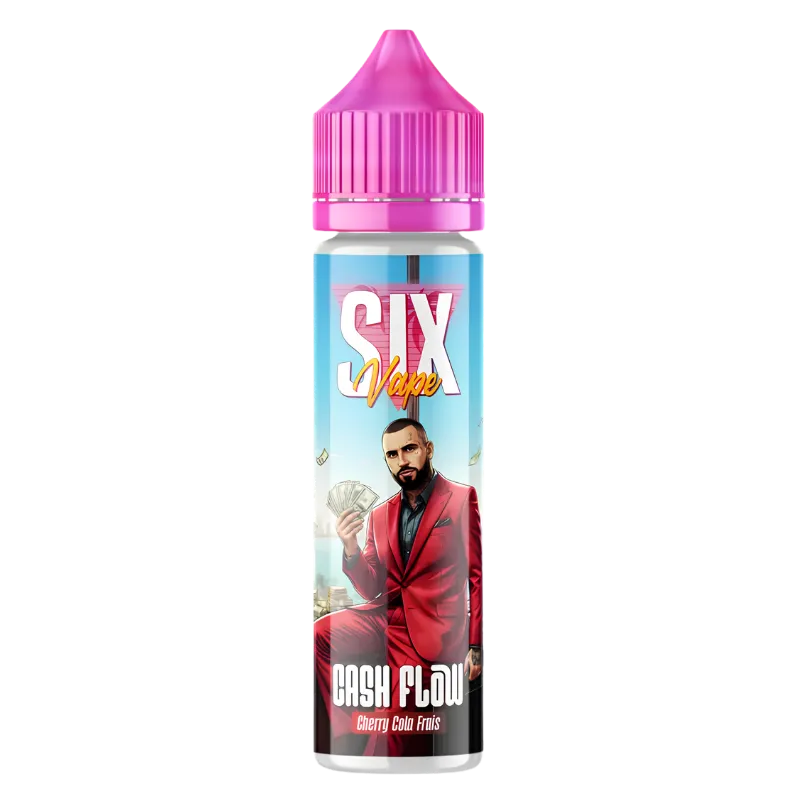 E-Liquide 50ml Cash Flow  – Six Vape | Levest