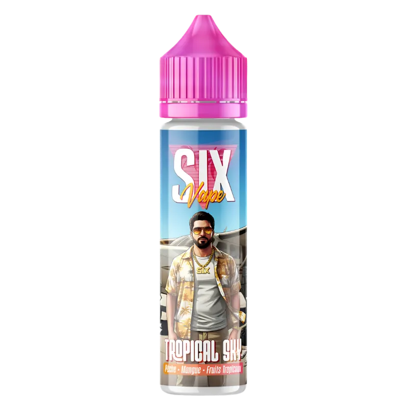 E-Liquide 50ml Tropical Sky  – Six Vape | Levest