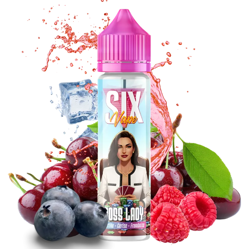 E-Liquide 50ml Boss Lady  – Six Vape | Levest