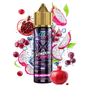 E-Liquide 50ml London Crime – Ice City | X-Bar