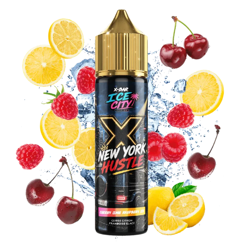 E-Liquide 50ml New York Hustle – Ice City | X-Bar