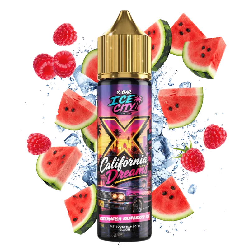 E-Liquide 50ml California Dreams – Ice City | X-Bar